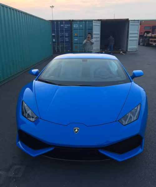 Siêu xe Lamborghini Huracan màu xanh Lemans về Việt Nam ảnh 1 Siêu xe Lamborghini Huracan màu xanh Lemans về Việt Nam ảnh 1