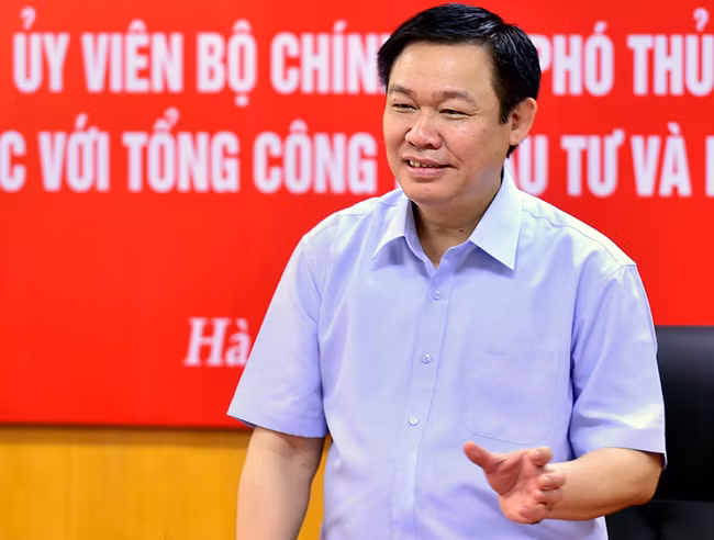 Phó Thủ tướng Chính phủ Vương Đình Huệ.