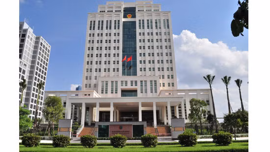Trụ sở Bộ Tài nguyên và Môi trường.