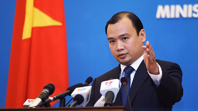 Người Phát ngôn Bộ Ngoại giao Việt Nam Lê Hải Bình 