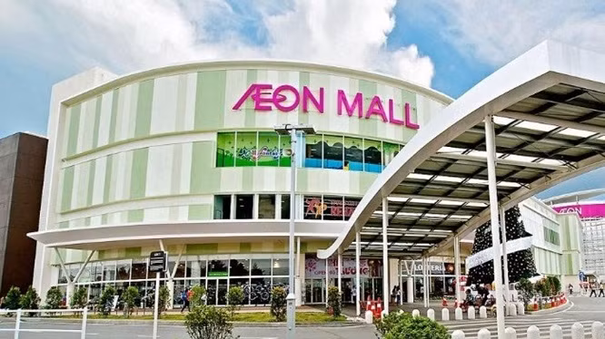 Tập đoàn AEON hiện đã xây dựng 02 Trung tâm thương mại tại Hà Nội.