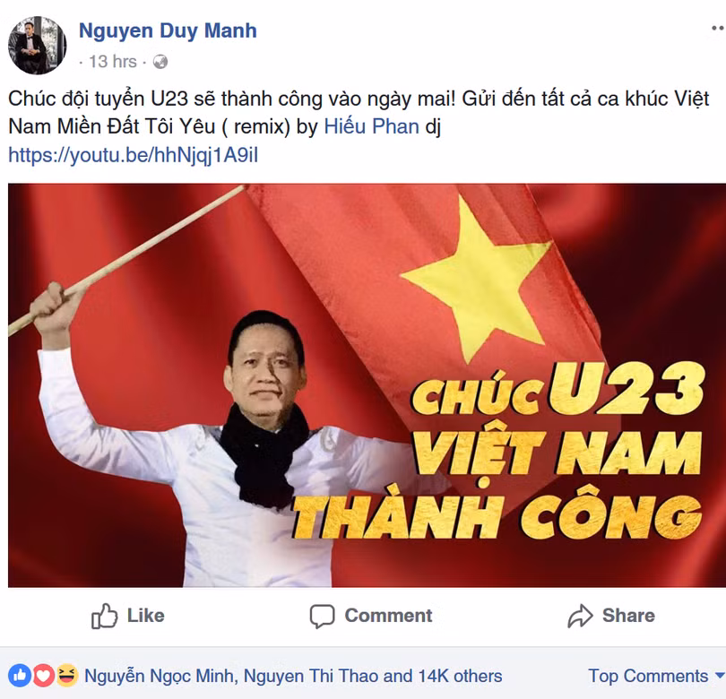 Sao Việt cuồng nhiệt cổ vũ U23 Việt Nam trước thềm trận Chung kết ảnh 11