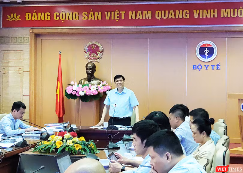 Thứ trưởng Bộ Y tế Nguyễn Thanh Long. (Ảnh: Minh Thúy) 