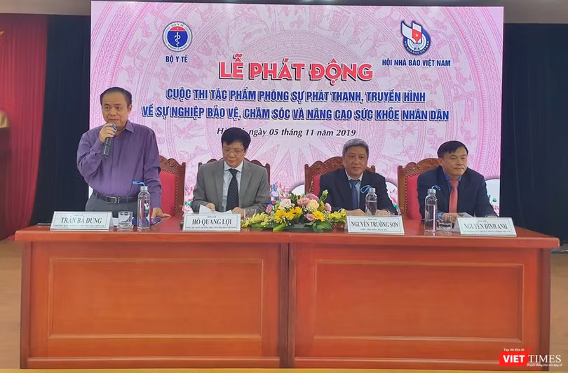 Lễ phát động Cuộc thi tác phẩm phóng sự phát thanh, truyền hình về sự nghiệp bảo vệ, chăm sóc và nâng cao sức khỏe nhân dân. 
