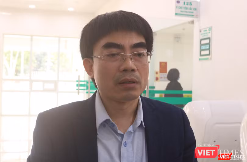 TS. BS. Vũ Minh Điền - Phó Giám đốc Trung tâm phòng chống dịch, Bệnh viện Bệnh Nhiệt đới Trung ương (Ảnh: Minh Thuý) TS. BS. Vũ Minh Điền - Phó Giám đốc Trung tâm phòng chống dịch, Bệnh viện Bệnh Nhiệt đới Trung ương (Ảnh: Minh Thuý)