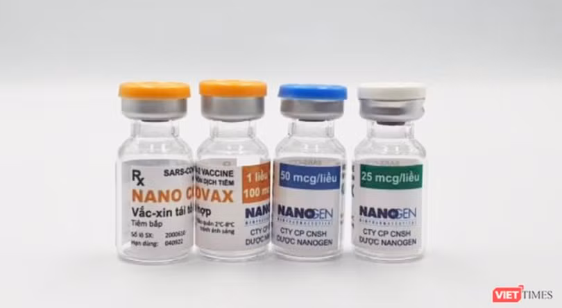 Vaccine Nanocovac phòng COVID-19 của NANOGEN (Ảnh: Minh Thuý) Vaccine Nanocovac phòng COVID-19 của NANOGEN (Ảnh: Minh Thuý)