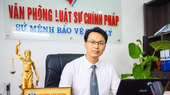 Luật sư Đặng Văn Cường - Trưởng Văn phòng Luật sư Chính Pháp (Ảnh - NVCC) Luật sư Đặng Văn Cường - Trưởng Văn phòng Luật sư Chính Pháp (Ảnh - NVCC)