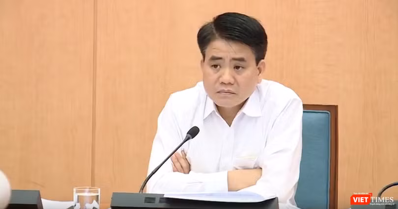 Ông Nguyễn Đức Chung – Chủ tịch UBND TP. Hà Nội. Ảnh: Minh Thúy 