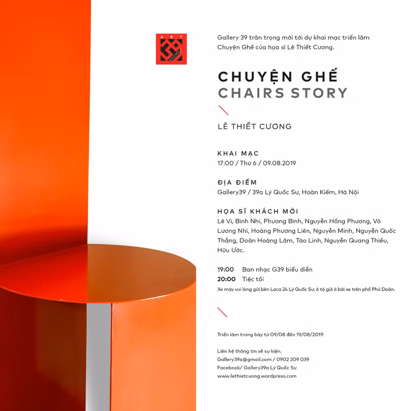 Triển lãm "Chuyện ghế"