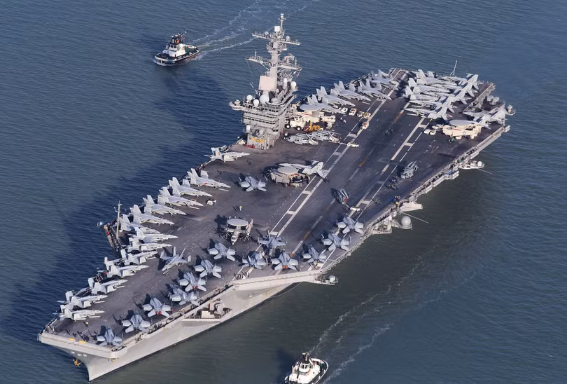 Tàu sân bay USS Theodore Roosevelt.