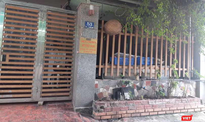 Công ty TNHH Hai thành viên Lối sống mới ở số nhà 53, tổ 2, thị trấn Đông Anh (Ảnh: Minh Thúy) 