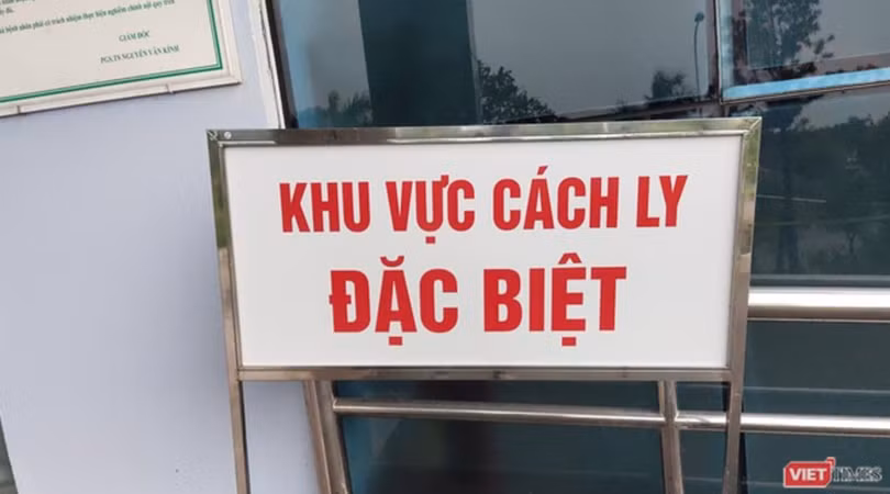 Khu vực cách ly đặc biệt (Ảnh - Minh Thuý) 