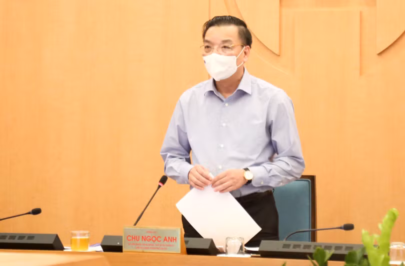 Ông Chu Ngọc Anh – Chủ tịch UBND TP. Hà Nội (Ảnh - Phú Khánh) 