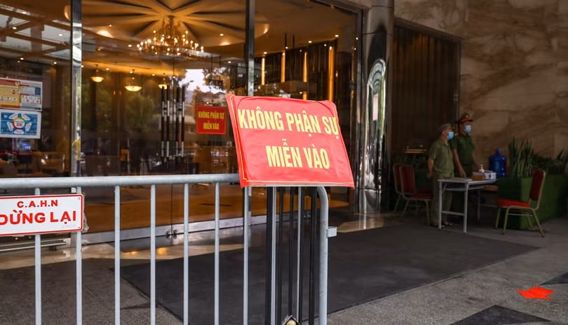 Khu vực cách ly y tế (Ảnh - HL)