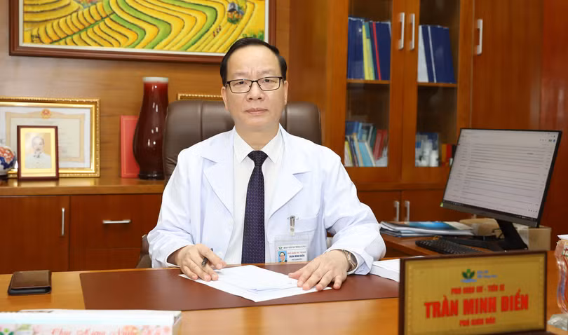 PGS.TS.TTND. Trần Minh Điển (Ảnh - BVCC) PGS.TS.TTND. Trần Minh Điển (Ảnh - BVCC)