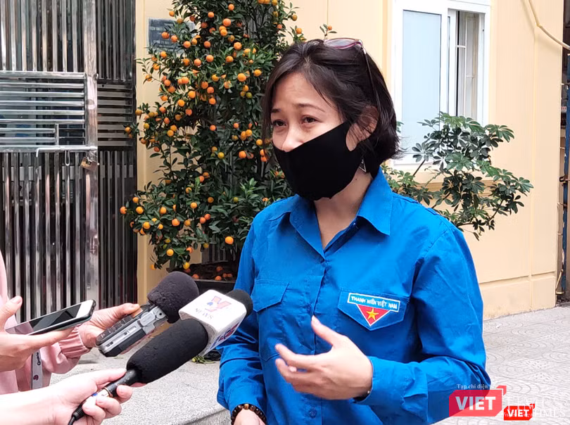 Chị T.T.N., 36 tuổi, giáo viên Trường THPT Giáp Bát (Ảnh - Minh Thuý) Chị T.T.N., 36 tuổi, giáo viên Trường THPT Giáp Bát (Ảnh - Minh Thuý)