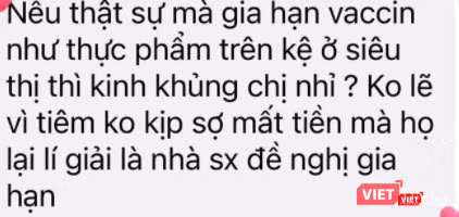 Nỗi niềm của phụ huynh sau khi nghe tin 2 lô vaccine gia hạn (Ảnh - MT)