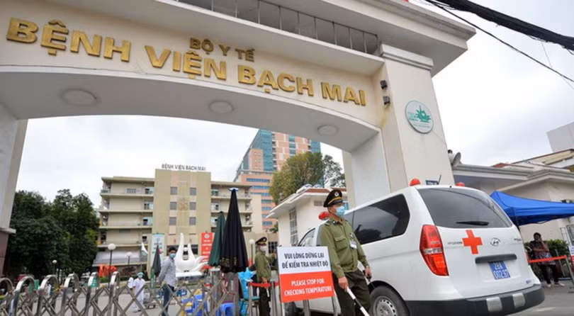 Bệnh viện Bạch Mai (Ảnh - Hoàng Anh) 