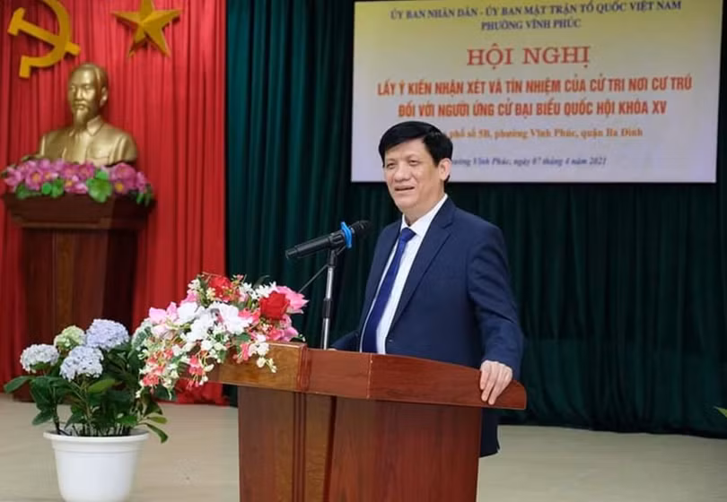 GS.TS. Nguyễn Thanh Long - Bộ trưởng Bộ Y tế (Ảnh - BYT) 
