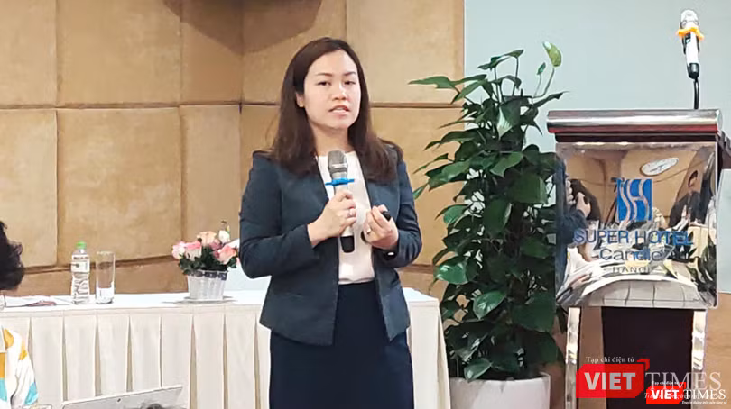 ThS. Đoàn Thu Huyền – Giám đốc quốc gia Tổ chức Chiến dịch vì trẻ em không thuốc lá (Ảnh - Minh Thuý) ThS. Đoàn Thu Huyền – Giám đốc quốc gia Tổ chức Chiến dịch vì trẻ em không thuốc lá (Ảnh - Minh Thuý)