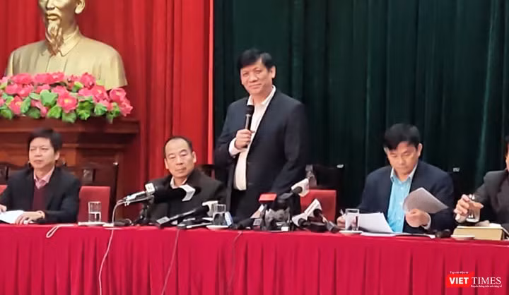 GS. TS. Nguyễn Thanh Long – Thứ trưởng Bộ Y tế. Ảnh: Minh Thúy 