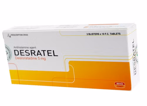 Thuốc Desratel (Desloratadin 5mg)