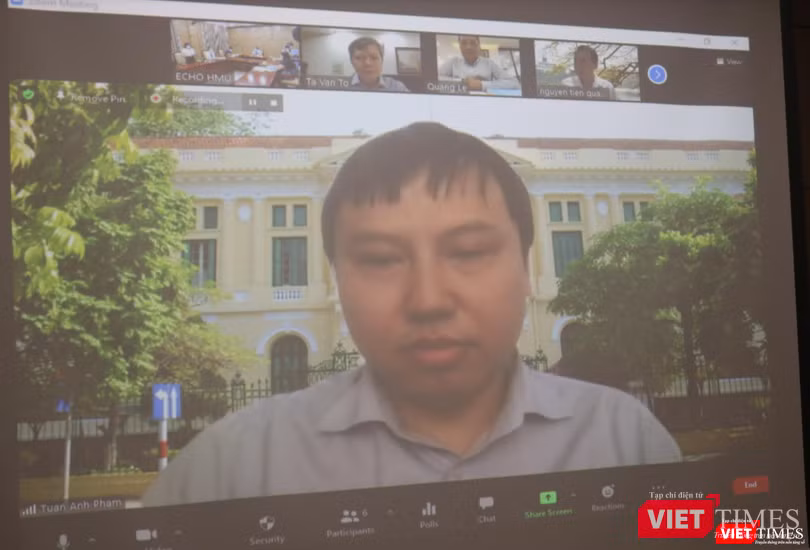 Hình ảnh buổi bảo vệ Luận án tiến sĩ online (Ảnh - Minh Thuý) Hình ảnh buổi bảo vệ Luận án tiến sĩ online (Ảnh - Minh Thuý)