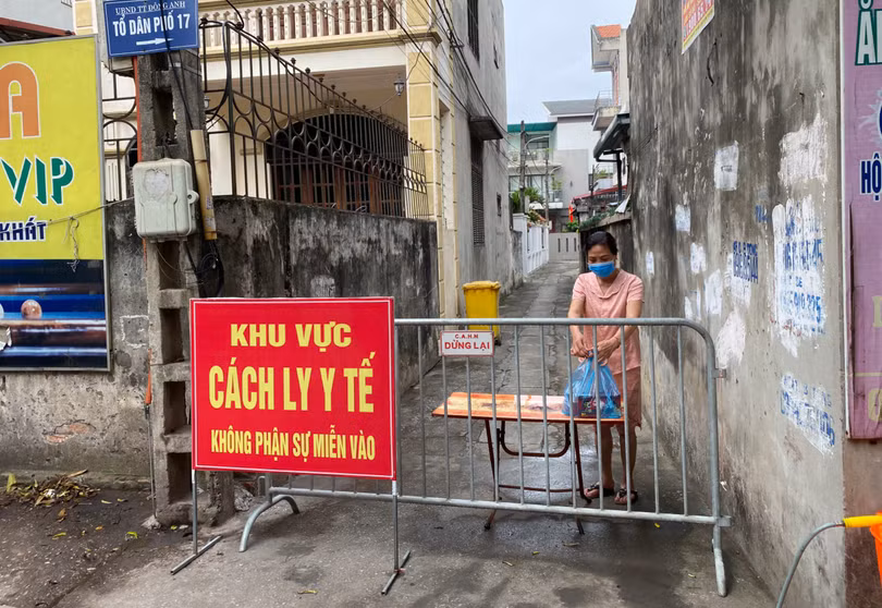 Khu vực cách ly y tế trong khu dân cư (Ảnh - VL) Khu vực cách ly y tế trong khu dân cư (Ảnh - VL)