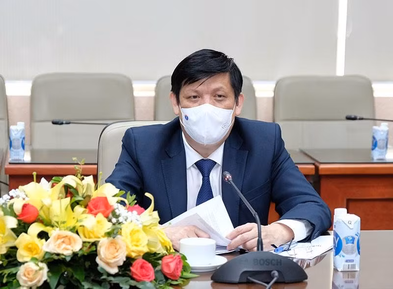 Bộ trưởng Bộ Y tế Nguyễn Thanh Long (Ảnh - Trần Minh) Bộ trưởng Bộ Y tế Nguyễn Thanh Long (Ảnh - Trần Minh)