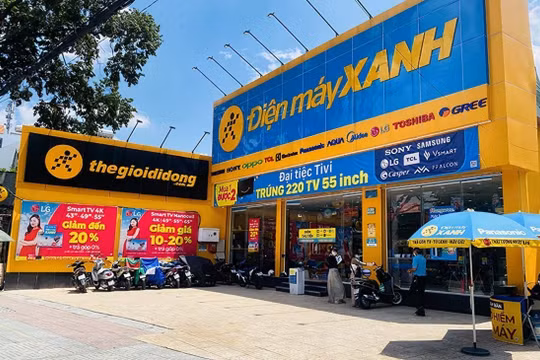 Thế Giới Di Động (MWG) đạt gần 5 tỷ USD doanh thu sau 8 tháng