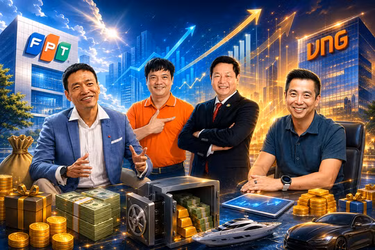 Đãi ngộ “khủng” ở FPT và VNG: Sếp mỗi tháng nhận lương tiền tỷ, được mua cổ phiếu giá siêu rẻ