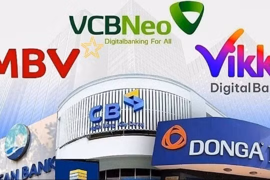 Loạt ngân hàng "0 đồng" bắt đầu có lãi