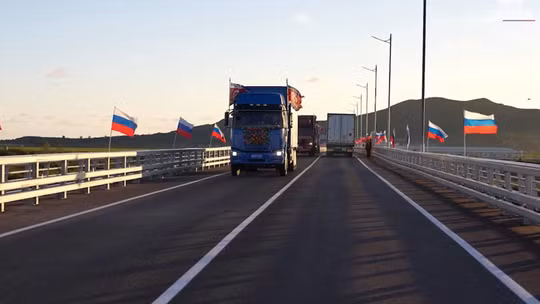 Nga - Triều Tiên khánh thành cầu đường bộ đầu tiên giữa 2 nước