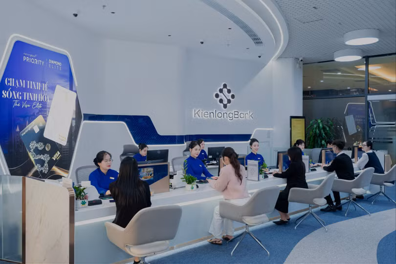 KienlongBank giải trình về khoản phải thu 343 tỷ đồng được kiểm toán ngoại trừ. Ảnh: KLB 