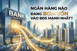 Gần 200.000 tỷ “chảy” vào bất động sản trong 6 tháng, ngân hàng nào bơm mạnh nhất?
