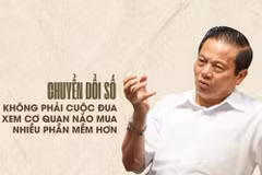 Chuyển đổi số không phải cuộc đua xem cơ quan nào mua nhiều phần mềm hơn