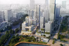 Phối cảnh Lotte Eco Smart City Thu Thiem. Ảnh: PDR. 