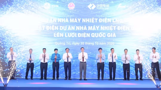 EVN khởi công dự án LNG 40.000 tỷ đồng, mở rộng nguồn điện tại Quảng Trị