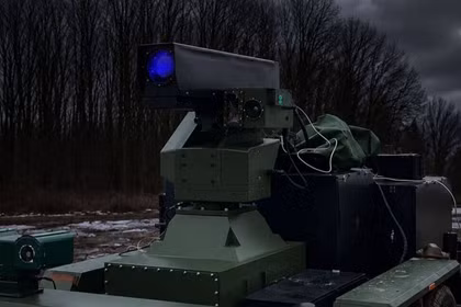 Hình ảnh về hệ thống laser Tryzub của Ukraine. Ảnh: IE