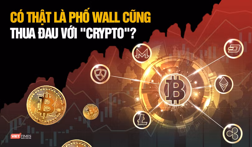 Có thật Phố Wall cũng thua đau với crypto? "Phố Wall" nào (?!)…