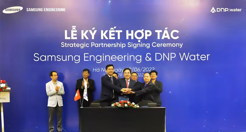 DNP Water có cổ đông chiến lược “siêu khủng”: Samsung Engineering