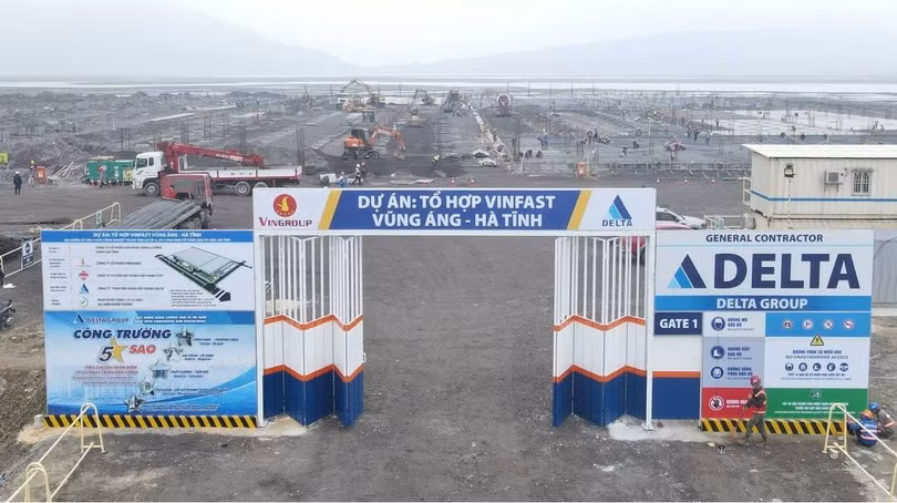 Vingroup sắp bỏ 6.300 tỉ đồng xây nhà máy pin thứ 2 tại Hà Tĩnh