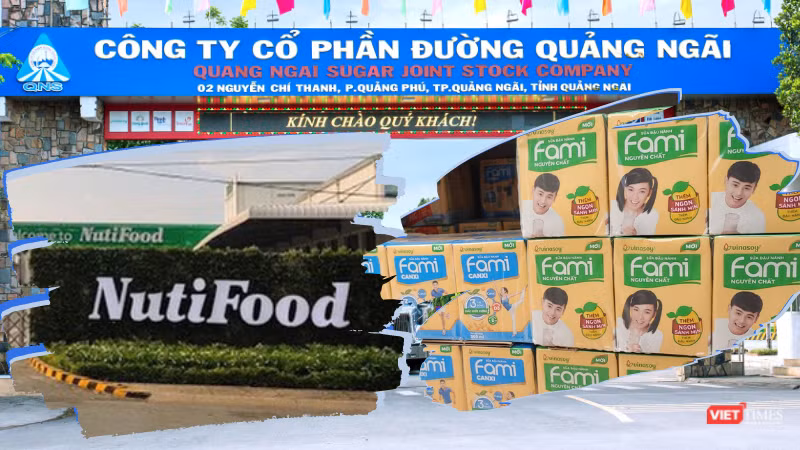 Nutifood "ra mặt" ở Đường Quảng Ngãi