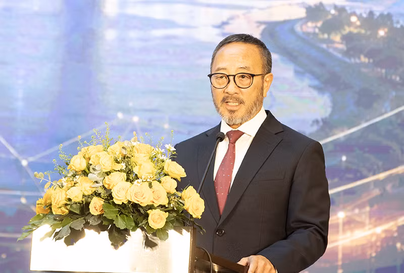ông Kevin Bruce Iwanaga, Trưởng ban Ban Chiến lược và Tổng hợp, Cơ quan điều hành VIFC Đà Nẵng. Ảnh: XM.