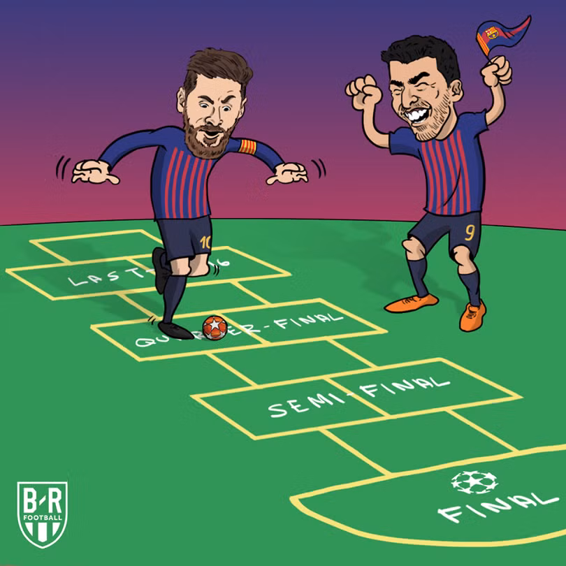 Barca và nhiều ông lớn châu Âu đã gây bất ngờ tại Champions League. Ảnh BR.