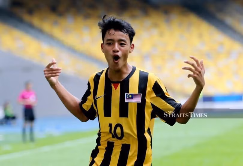  Luqman Hakim mới 19 tuổi là một khuôn mặt mới được ông Tan trình làng 2 trận đấu với UAE và Việt Nam tại vòng loại thứ 2 World Cup 2022 châu Á,. Ảnh New ST