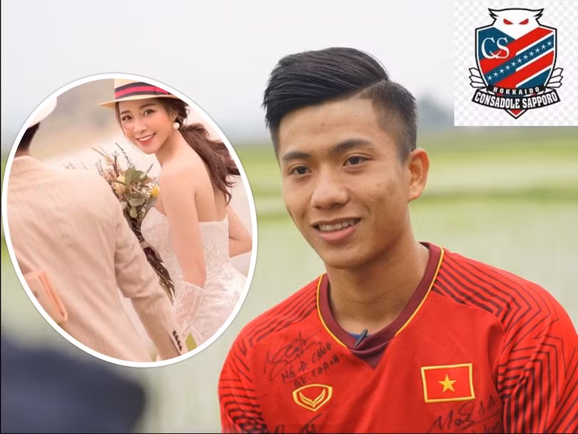 Tin vui được Consadole Sapporo quan tâm, Văn Đức “tam hỉ” đến cùng lúc. 