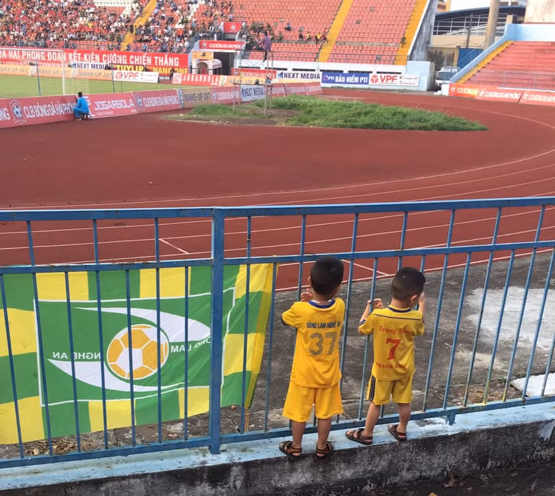 "Chảo lửa sân Vinh" ngày càng nguội lạnh. (ảnh SLNA FC).