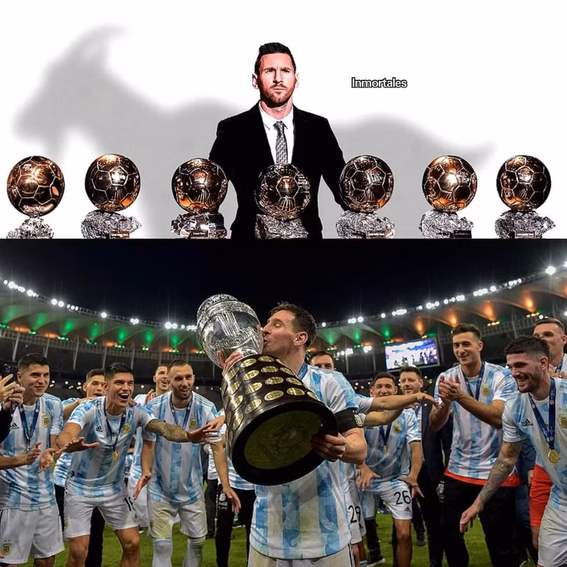 Messi chia sẻ: "Thật không thể tin được khi tôi lại xuất hiện ở đây". Ảnh AT
