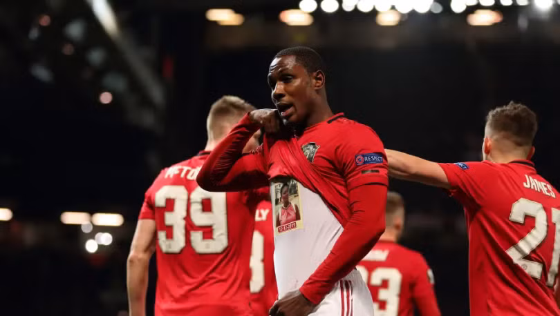 Hai tân binh Manchester United là Bruno Fernandes và Odion Ighalo đều có những đóng góp. Ảnh CLB